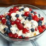 Red, White & Blue Cheesecake Salad