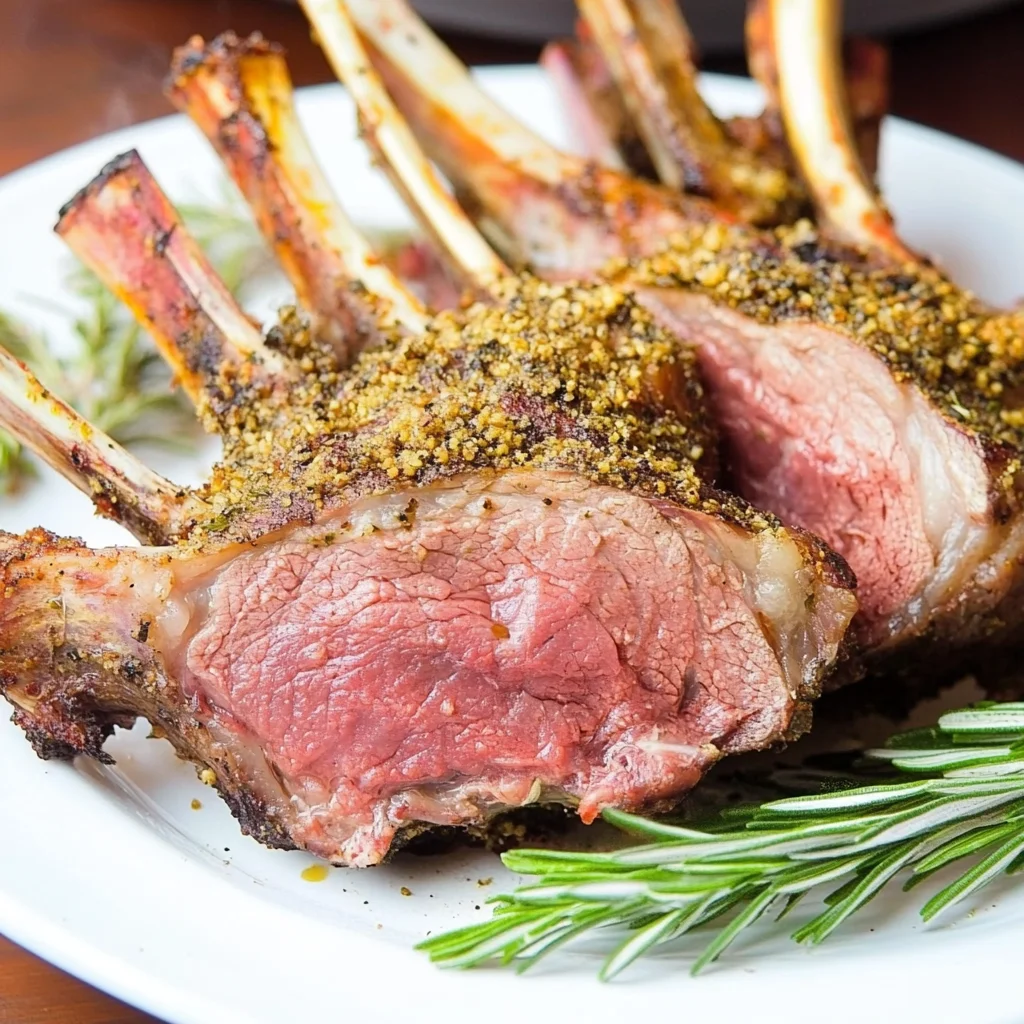 Roasted Rack of Lamb