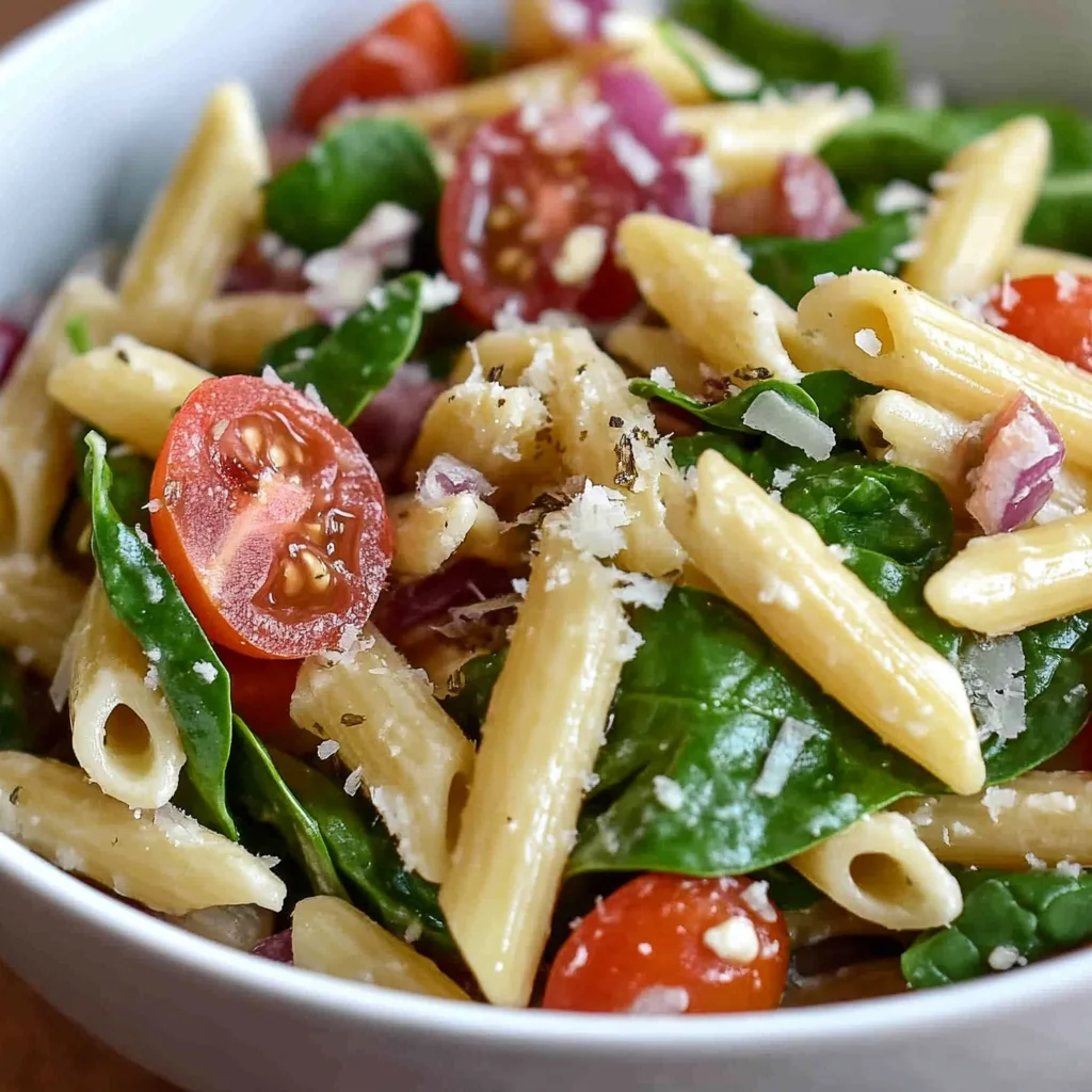 Spinach Pasta Salad
