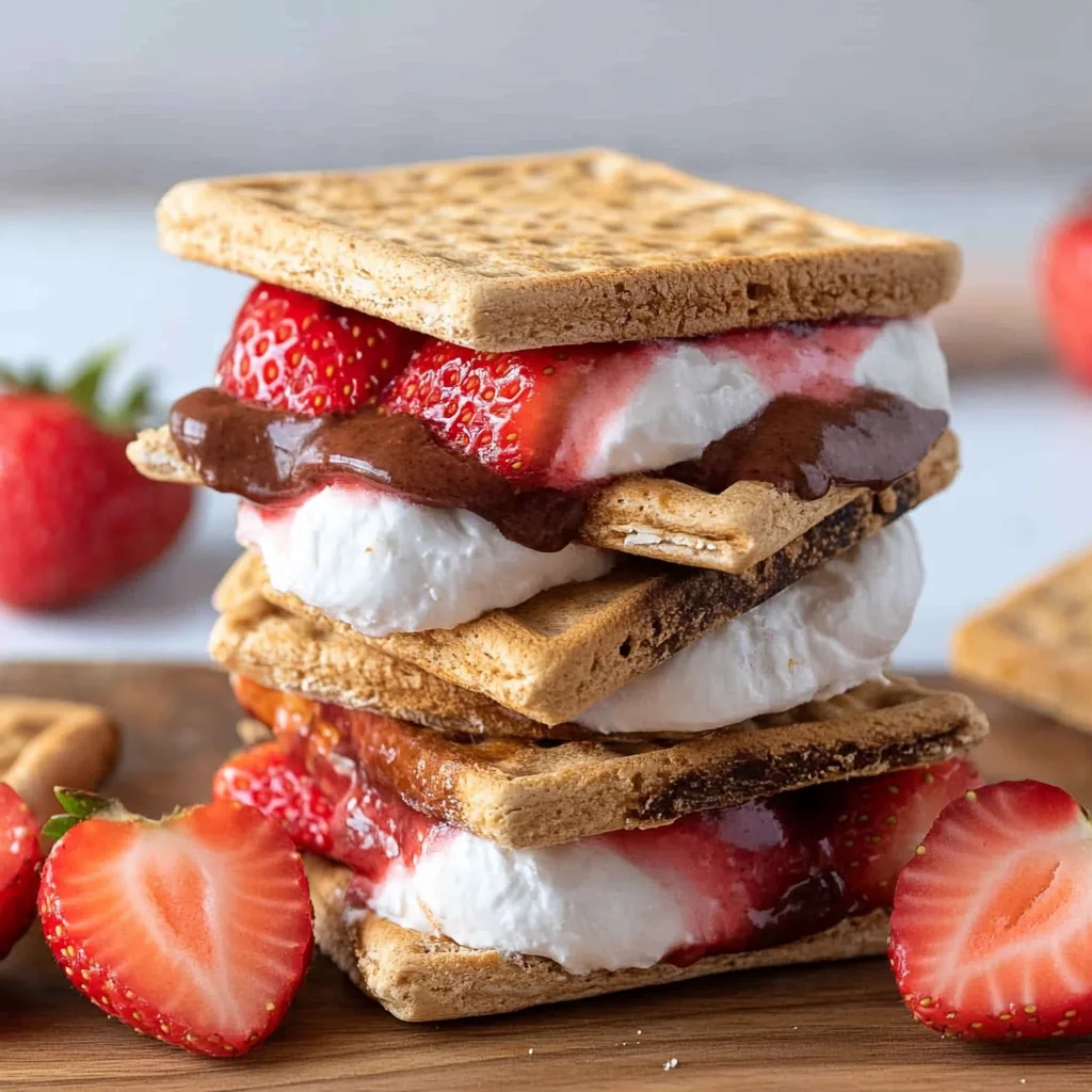 Strawberry S'mores