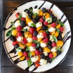 Summer Fruit Caprese Salad