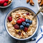 Vegan Slow Cooker Oatmeal Crockpot Recipe