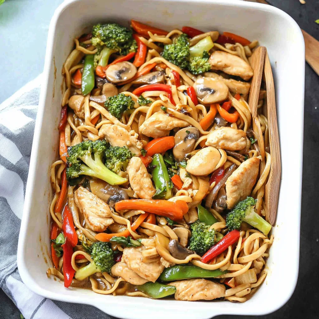 Vegetable Chicken Stir Fry
