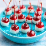 Cola Soaked Firecracker Cherries