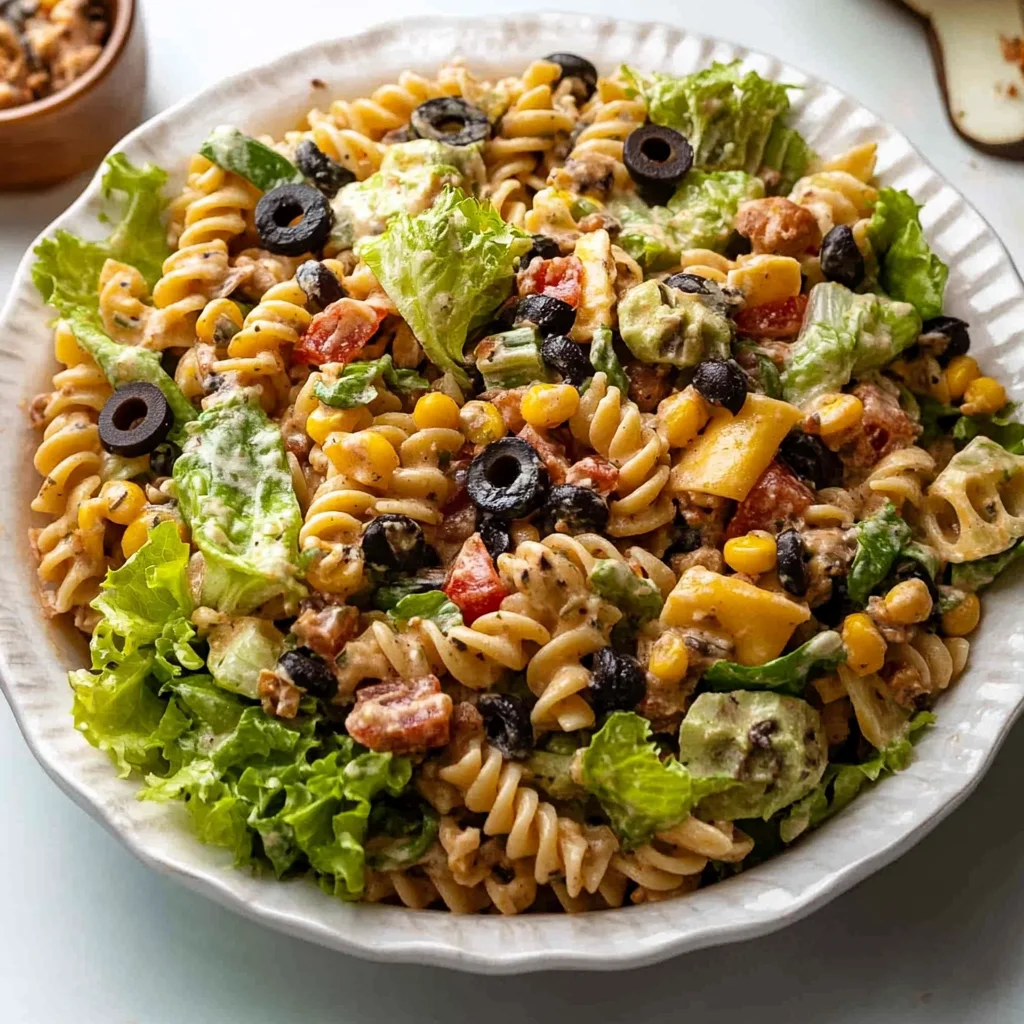 Easy Taco Pasta Salad