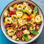 Hot Honey Tortellini Pasta Salad