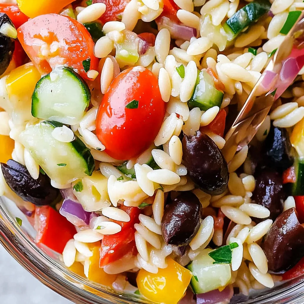 Italian Orzo Salad