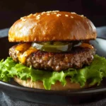 Jalapeno A-1 Steak Sauce Burgers