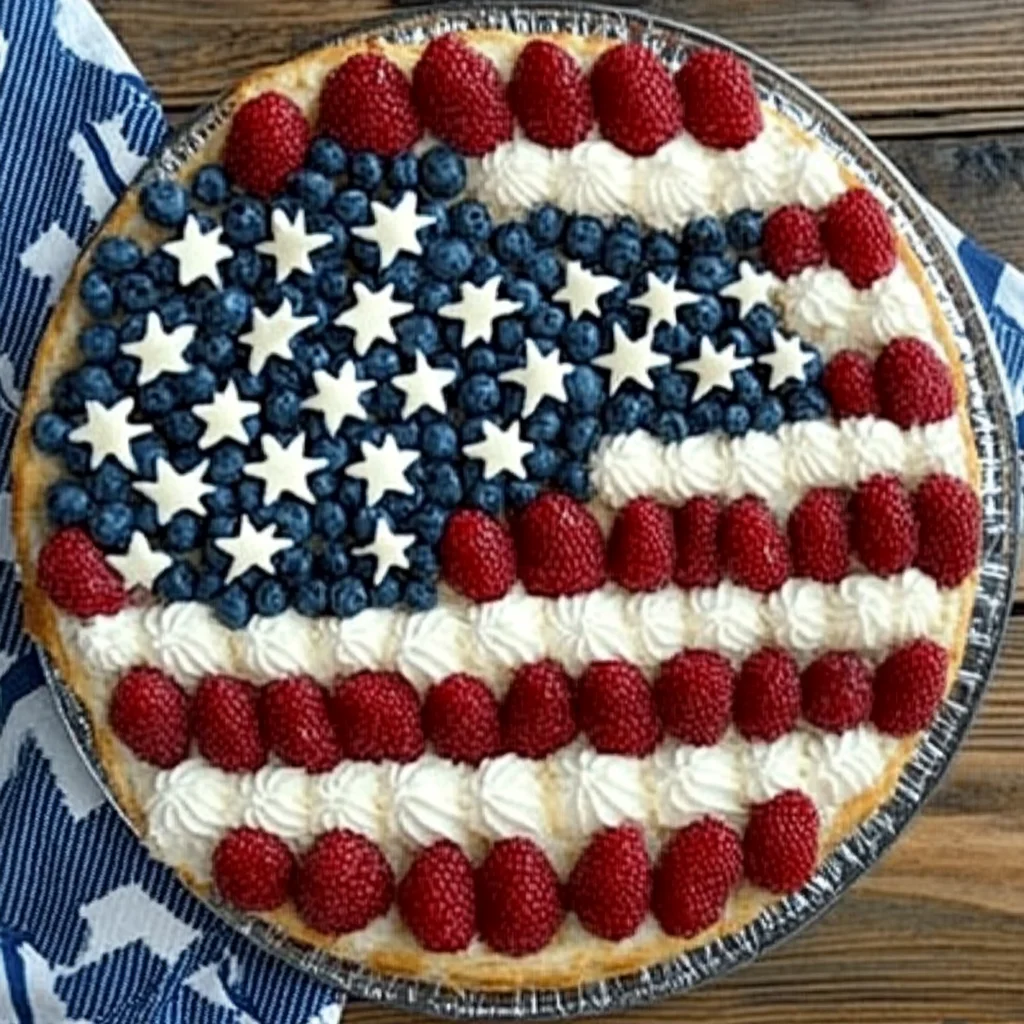 Patriotic Berry Pizza