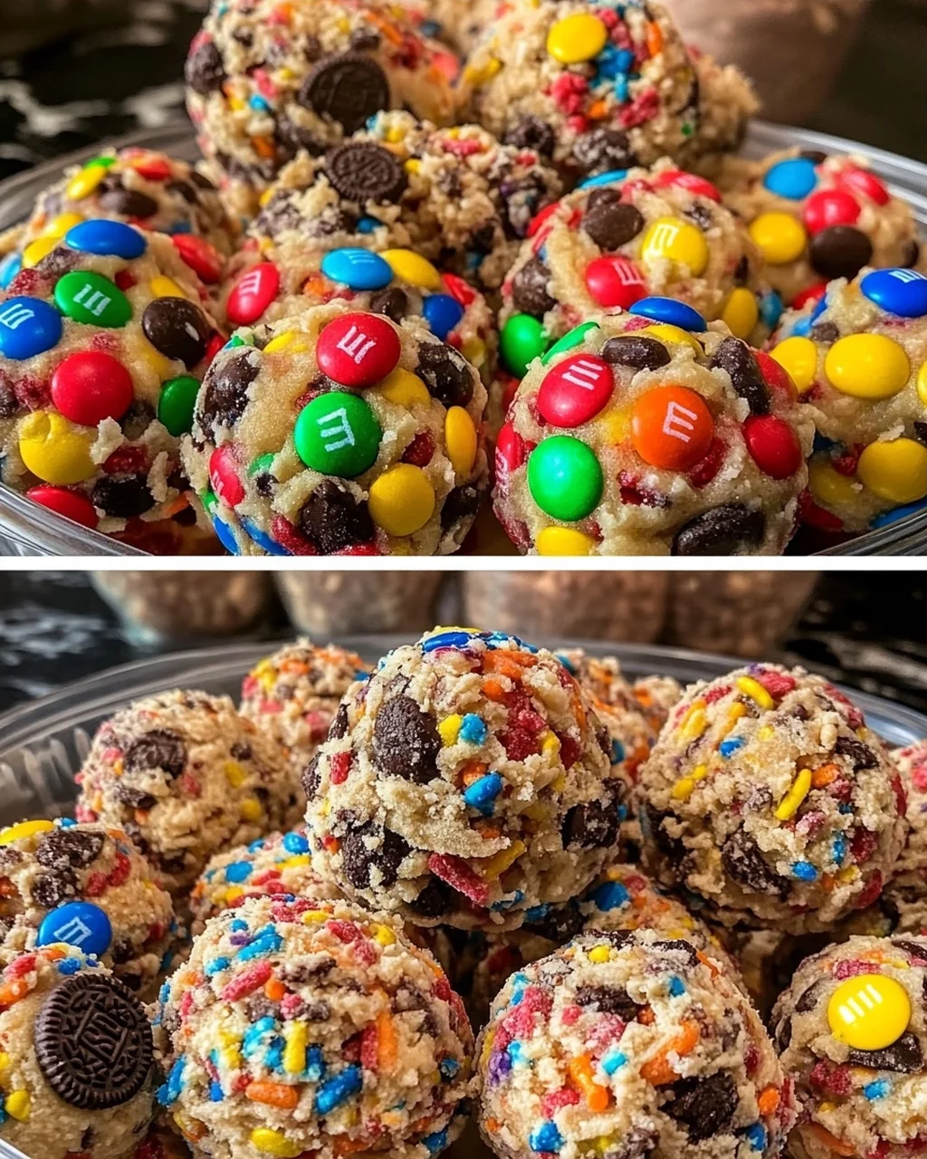 4 Flavor No-Bake Cookie Dough Bites