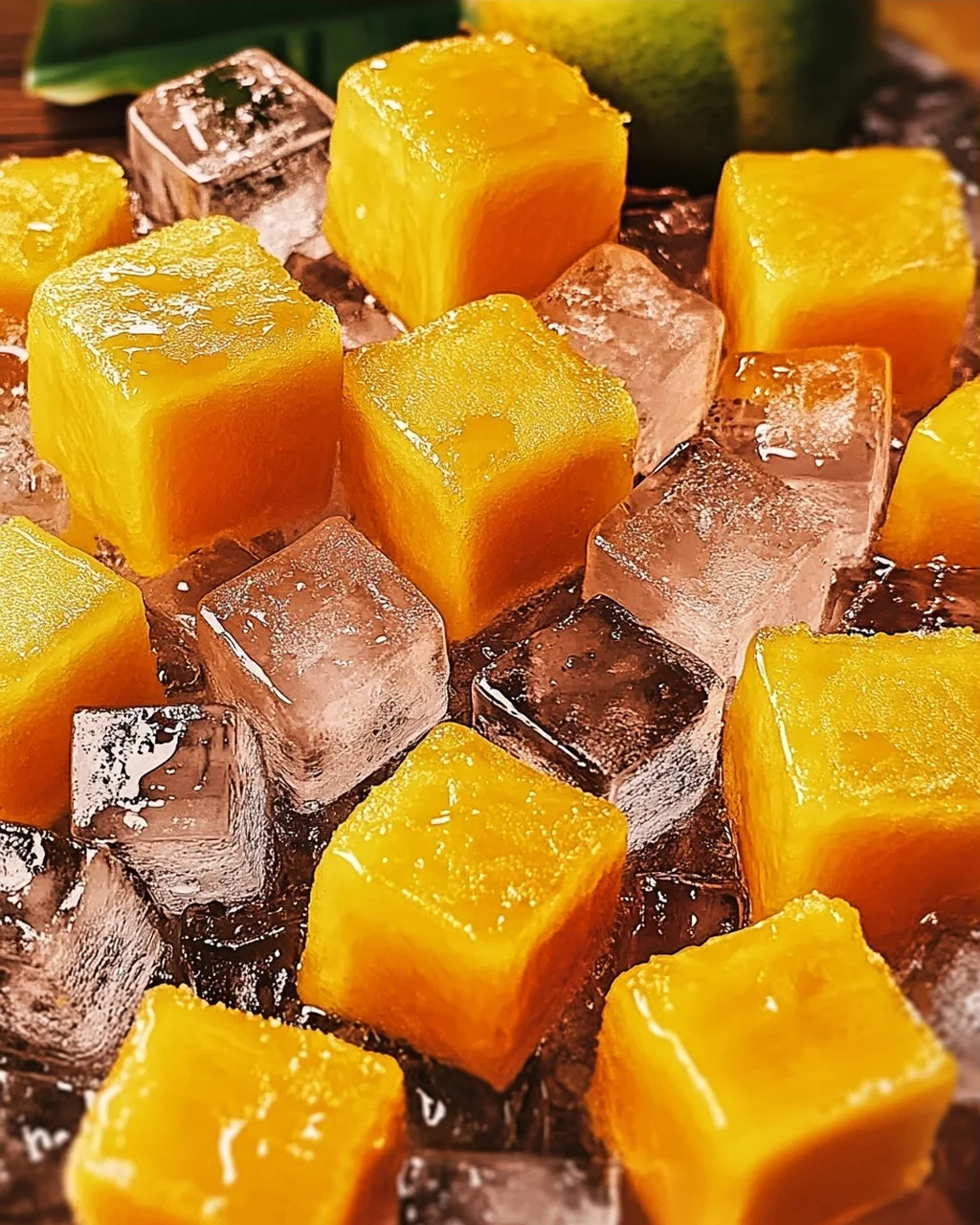 4 Flavored Ice Cube Drink Recipes