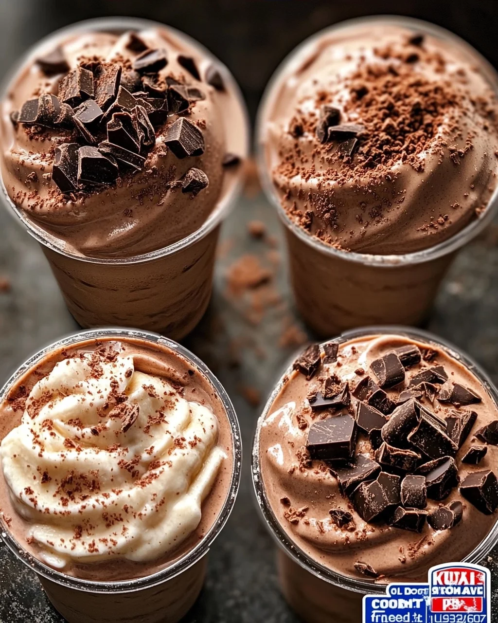 4 Frosty Drink Variations