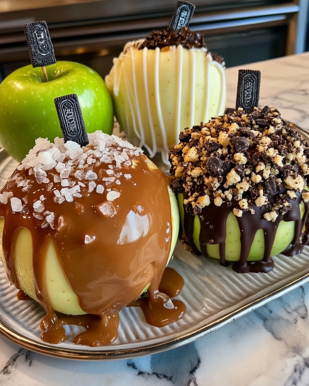 4 Loaded Caramel Apple Variations