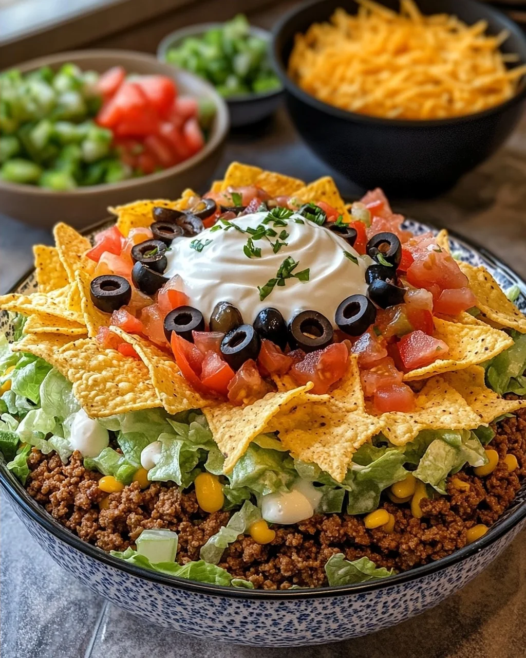 7 Layer Taco Salad