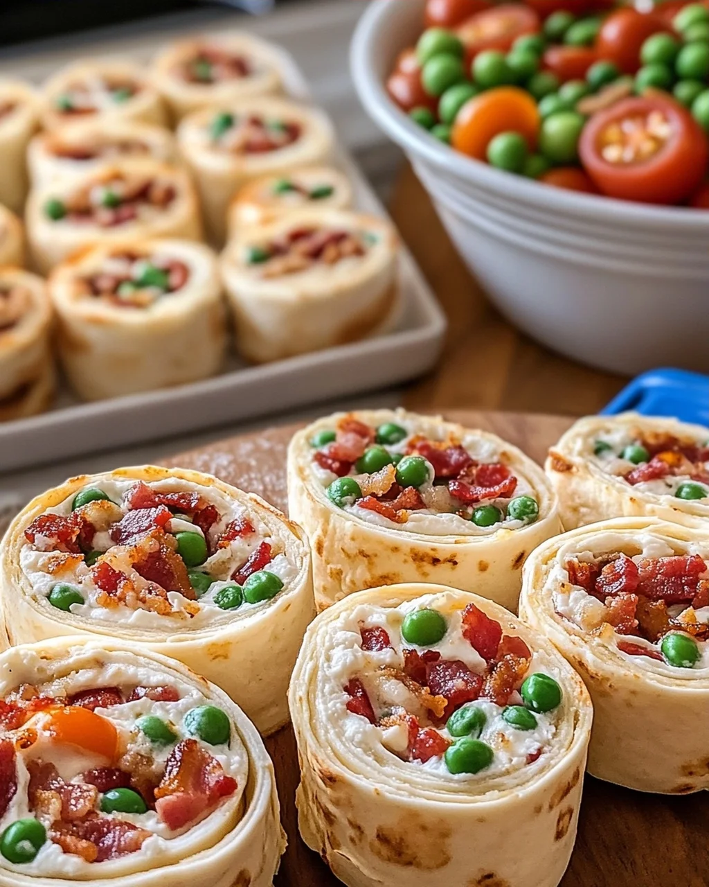 Bacon Ranch Pinwheels