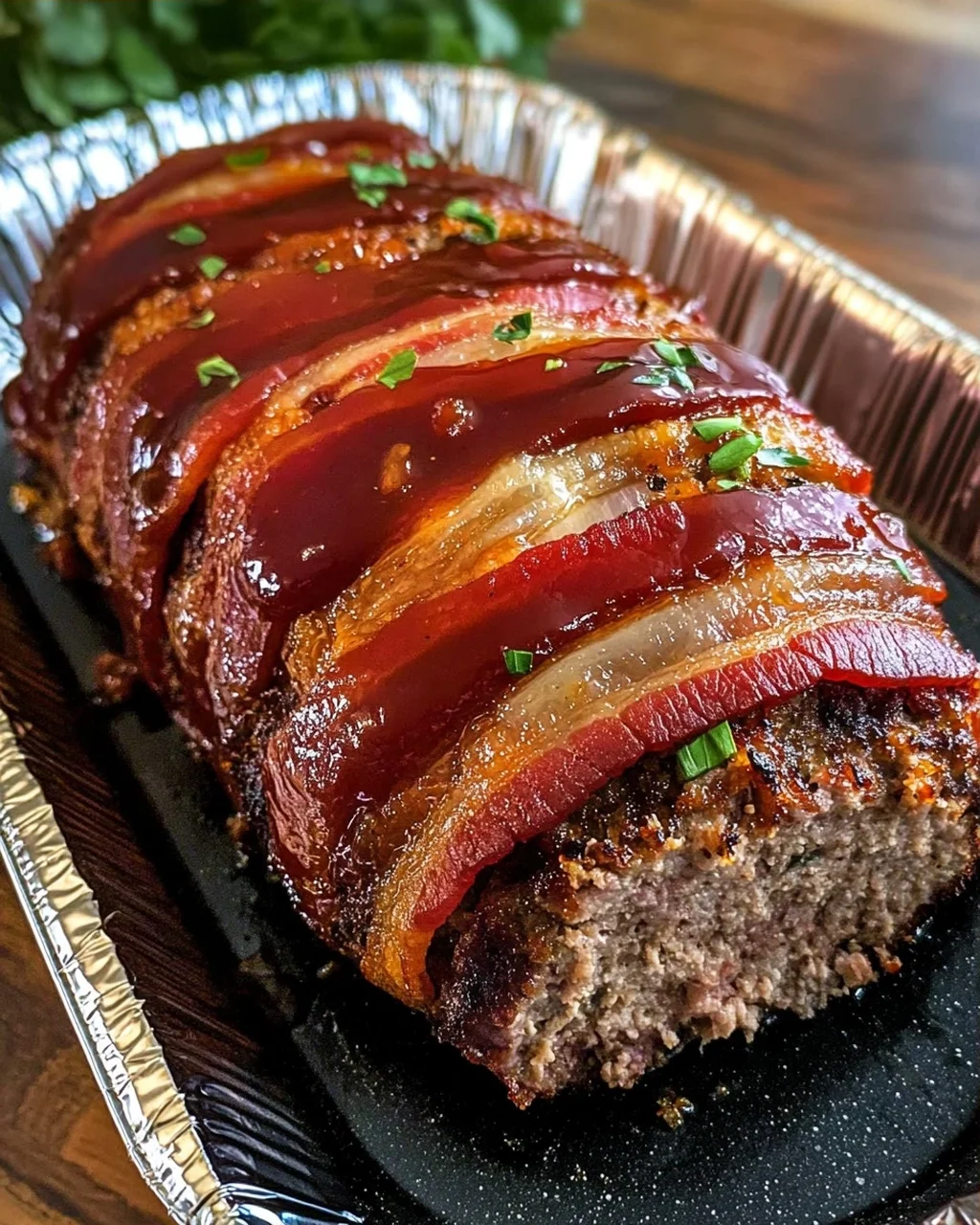 Bacon Wrapped Meatloaf