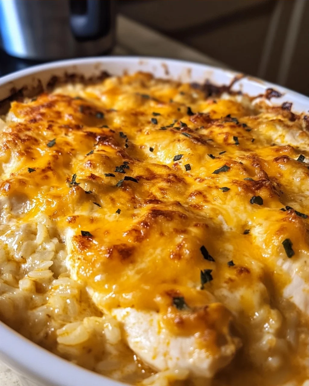 Baked Chicken and Rice Casserole