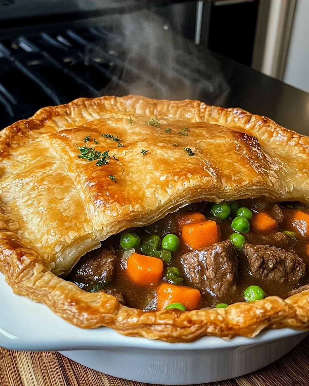 Beef and Vegetable Pot Pie