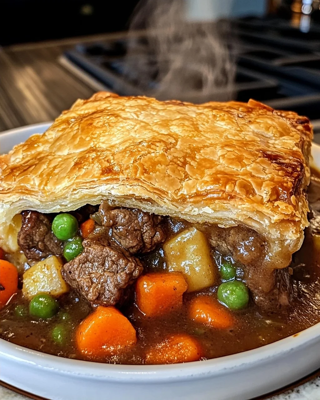 Beef and Vegetable Pot Pie