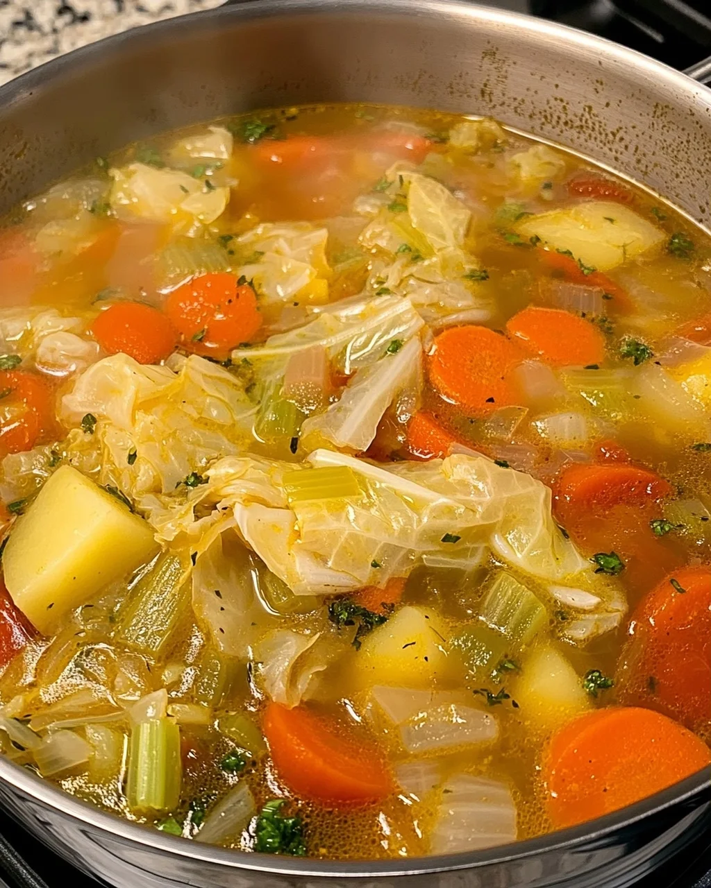 Cabbage Vegetable Soup
