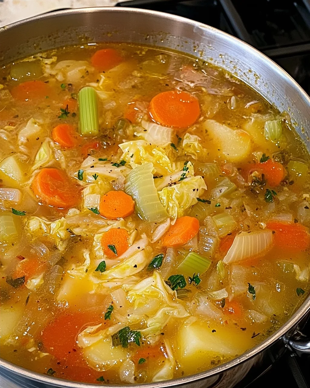 Cabbage Vegetable Soup