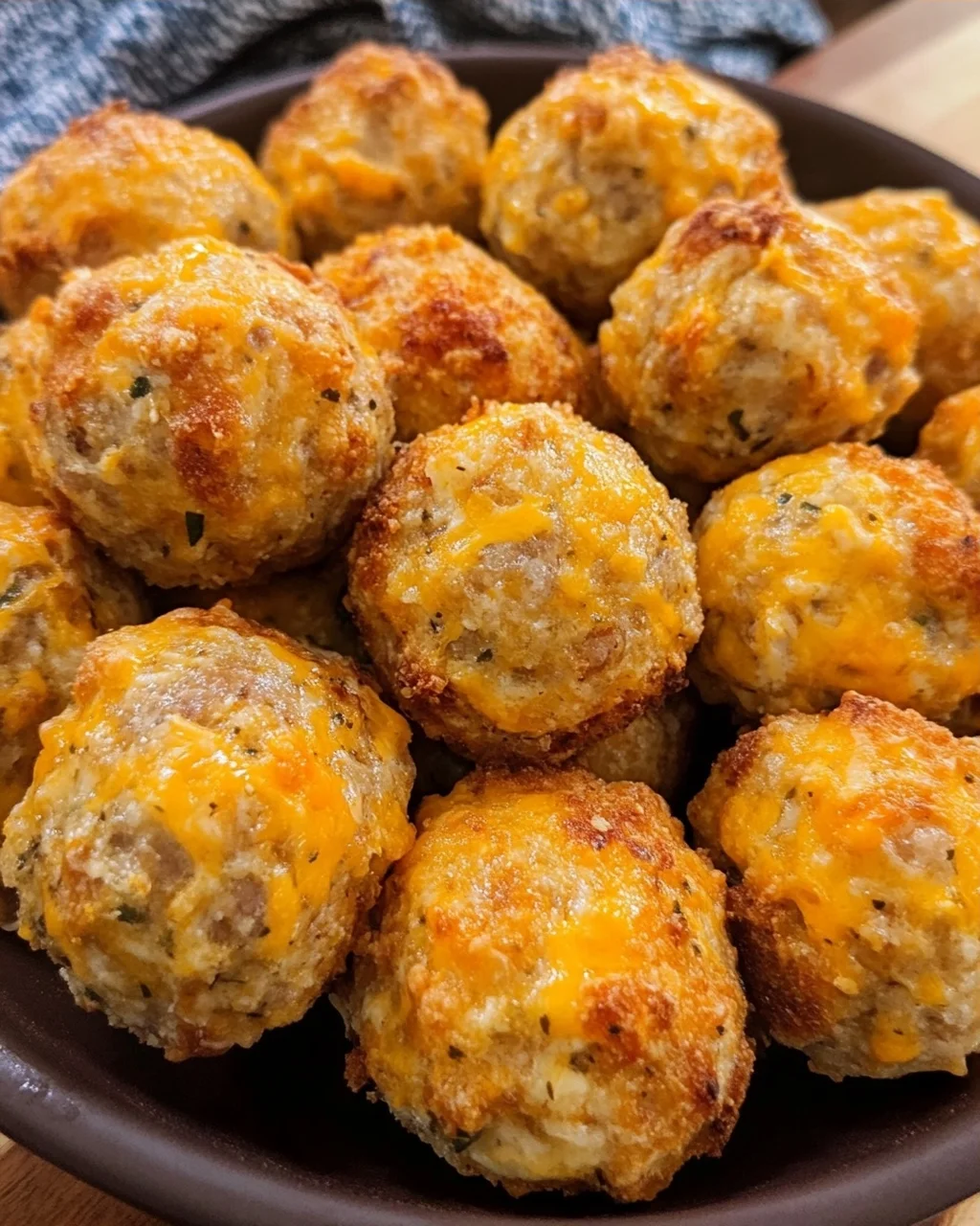 Cheddar Bay Sausage Balls