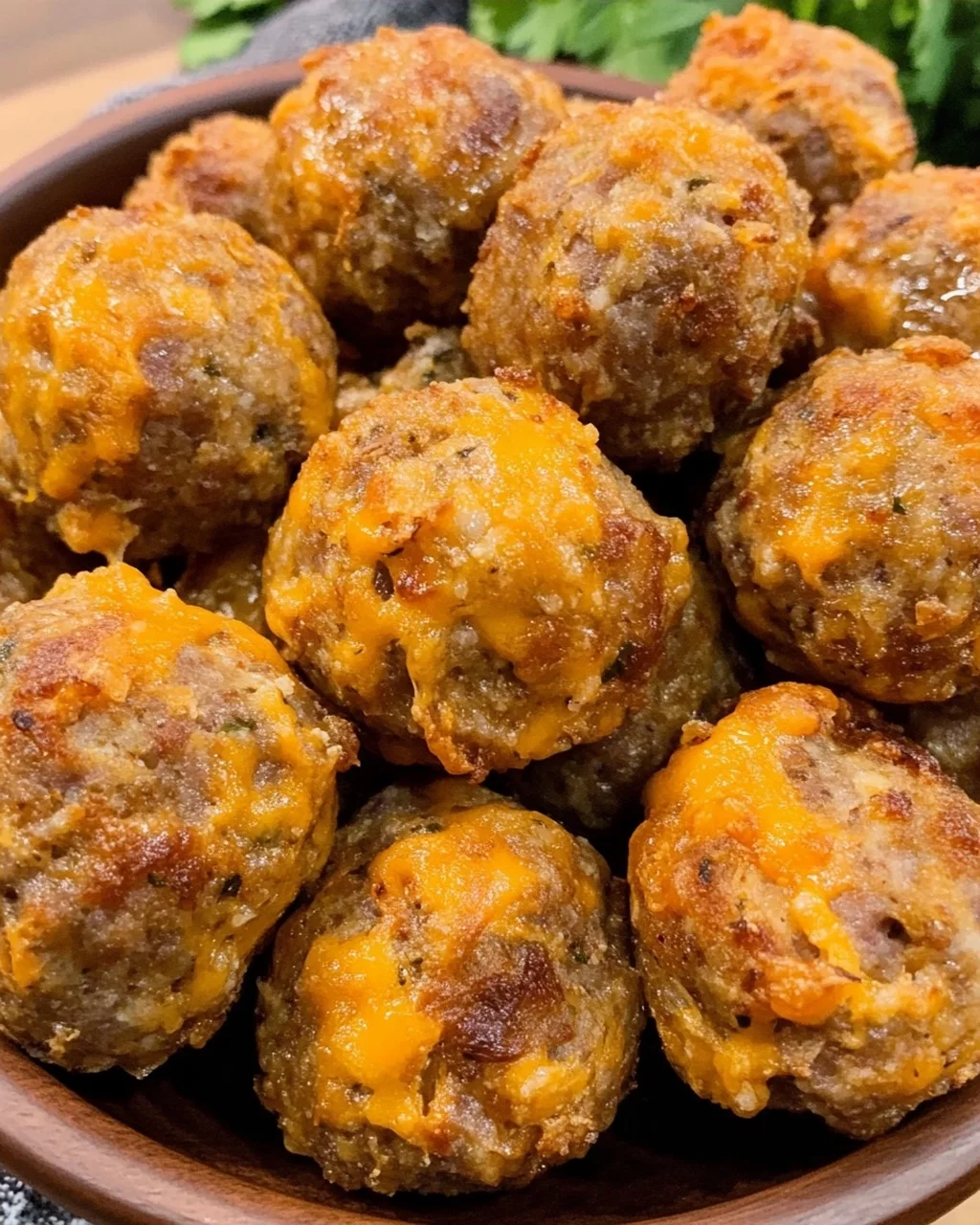Cheddar Bay Sausage Balls