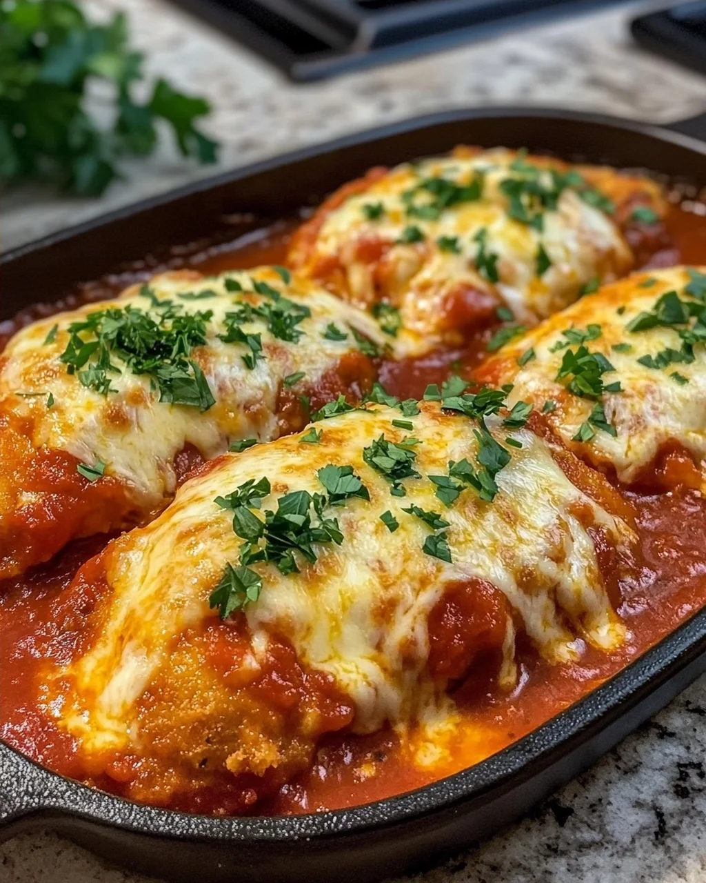 Cheesy Chicken Parmesan