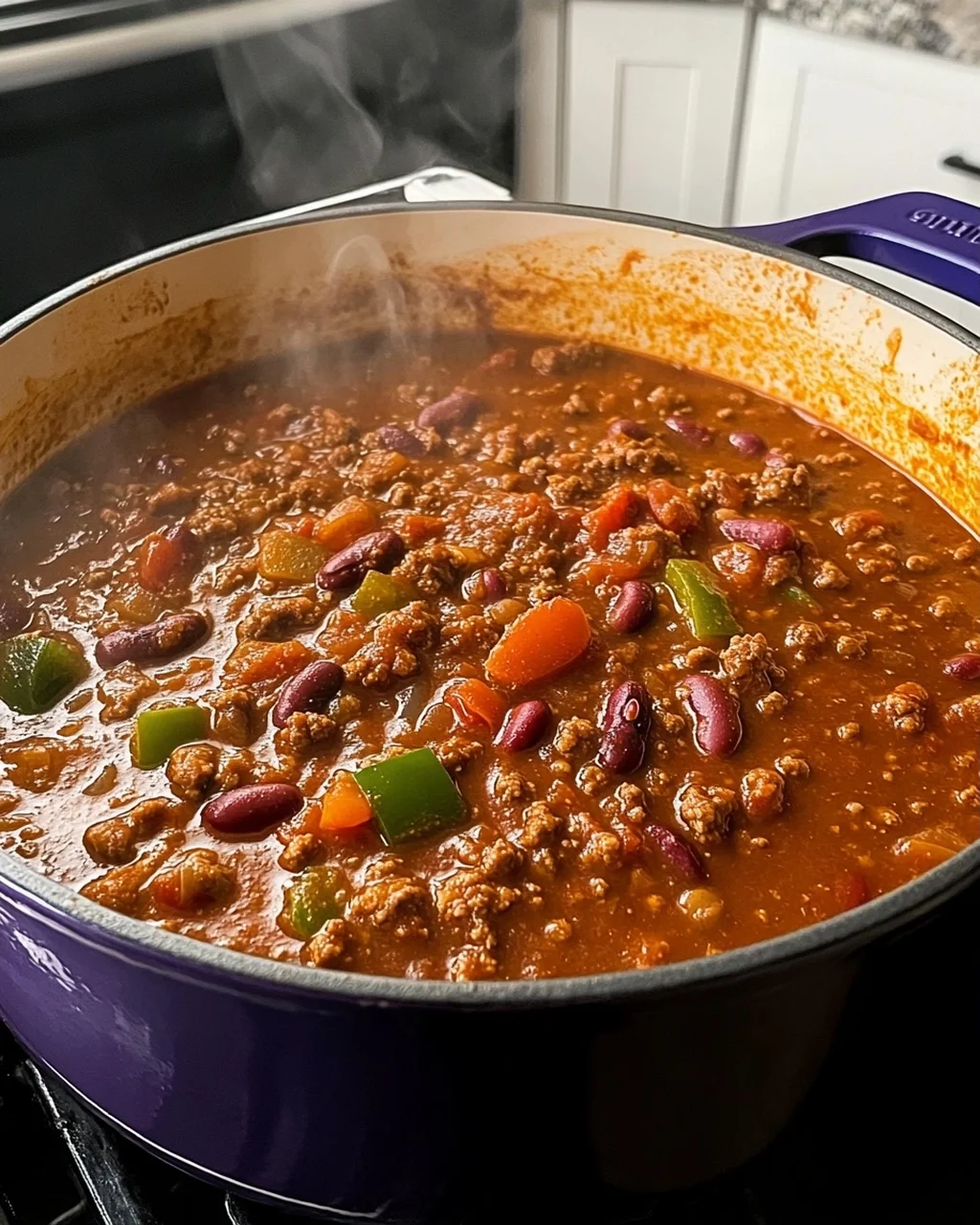Chili in a Dutch Oven