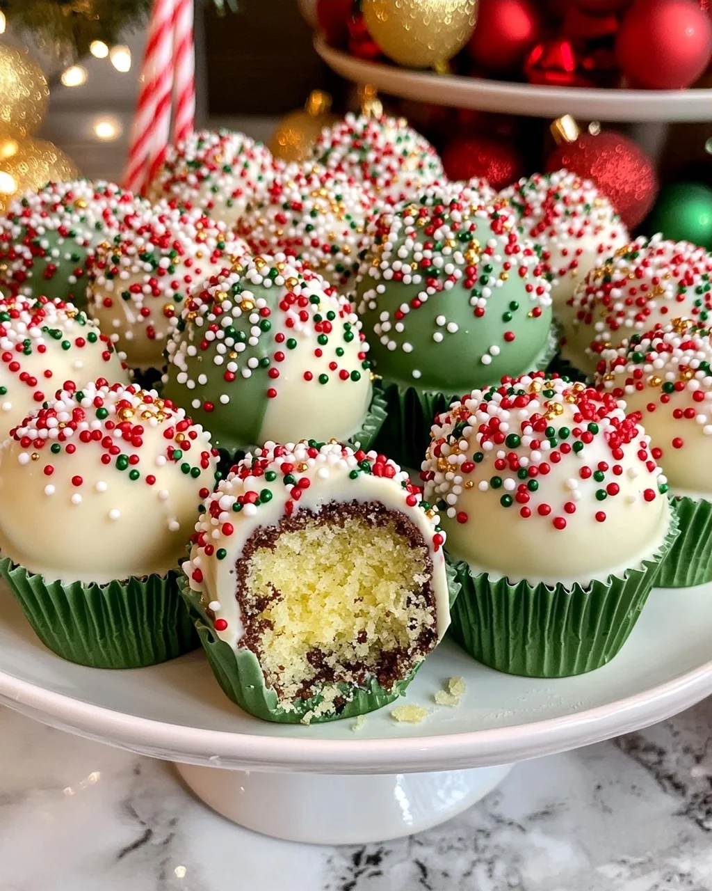 Christmas Dessert Truffles and Cake Balls Roundup