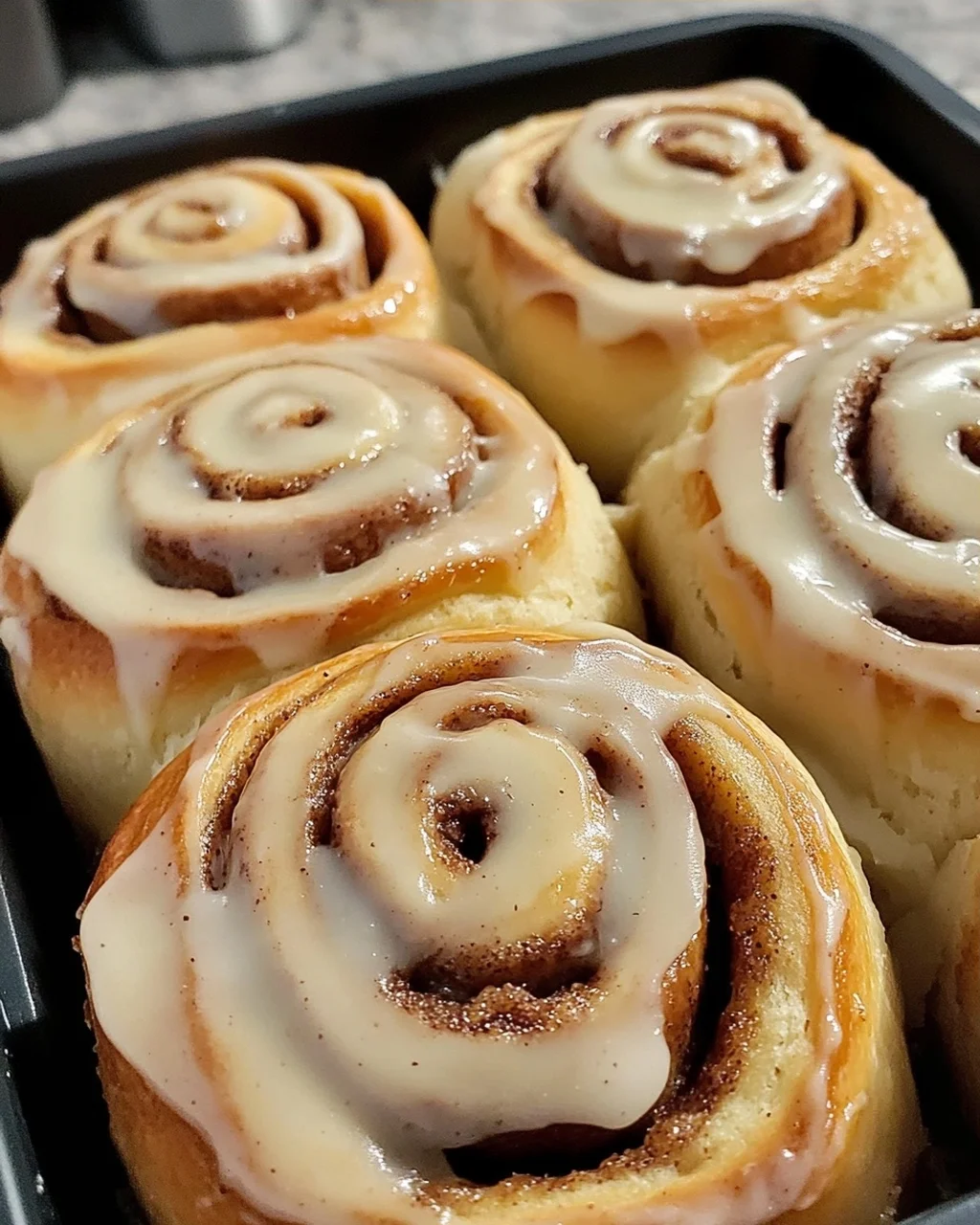Cinnamon Rolls with Cream Cheese Frosting