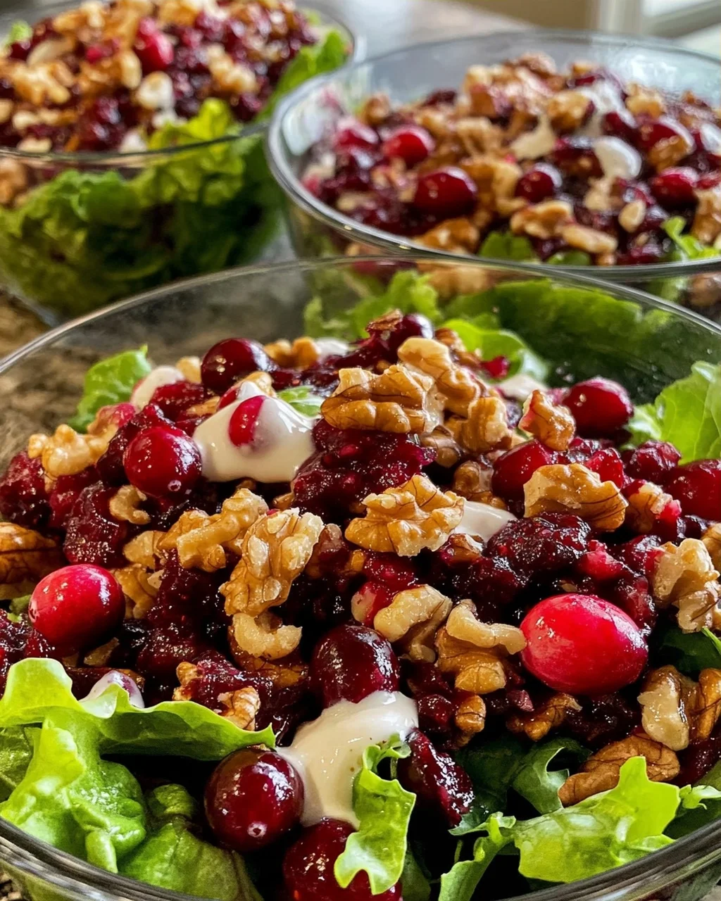 Cranberry Walnut Salad