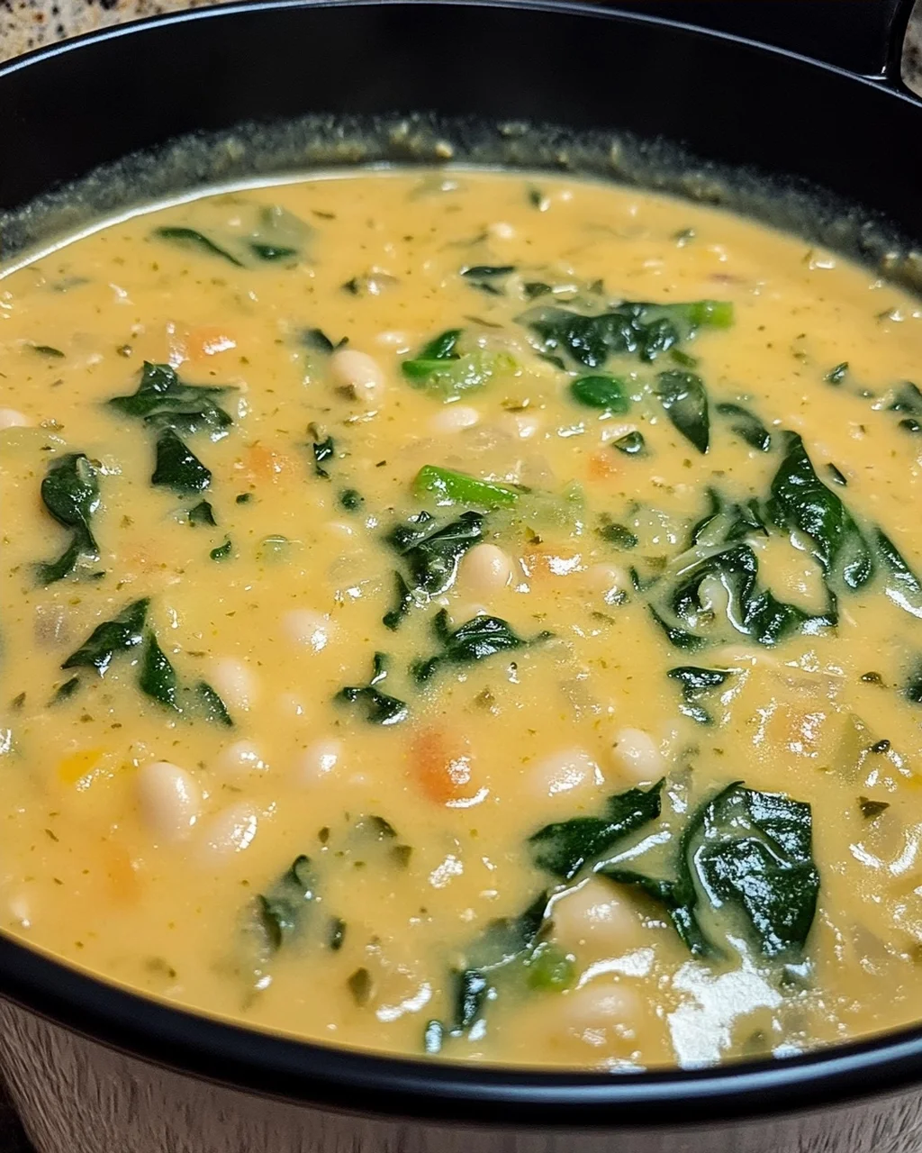 Creamy White Bean and Spinach Soup