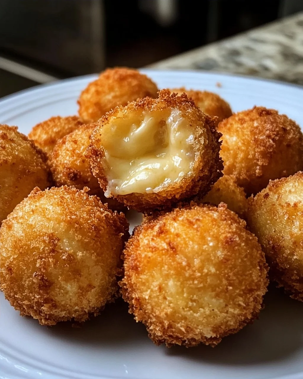 Crispy Fried Cheese Balls