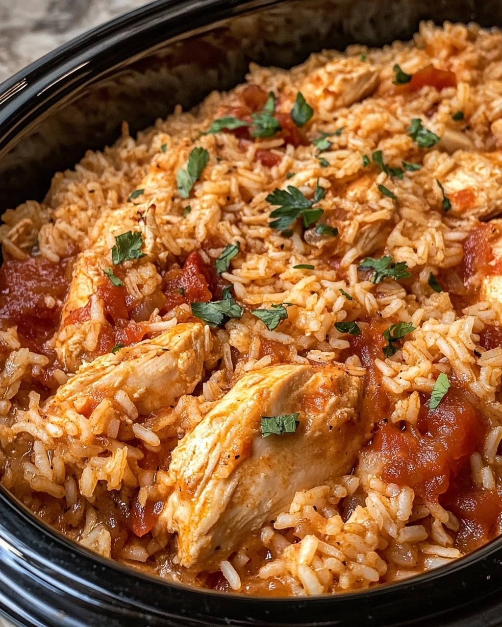 Crock-Pot Chicken and Rice