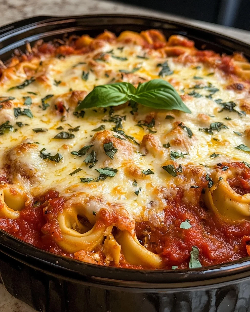 Crock-Pot Tortellini Lasagna