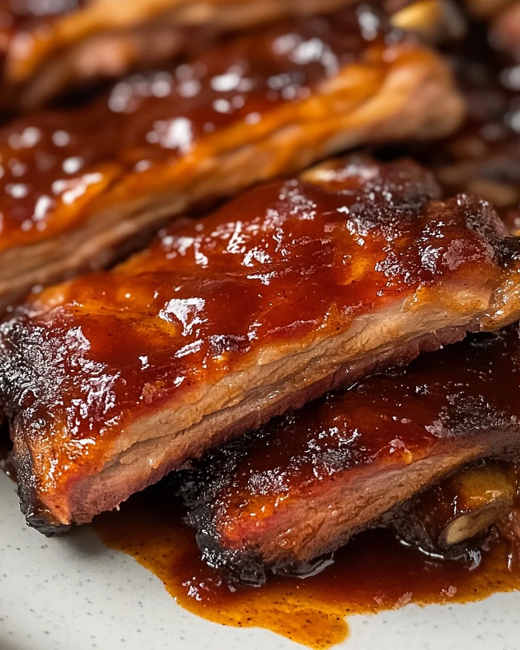 Crockpot BBQ Ribs So Tender They Fall Apart