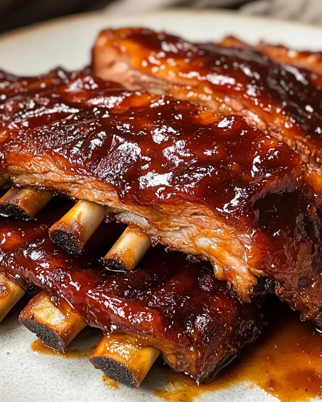 Crockpot BBQ Ribs So Tender They Fall Apart