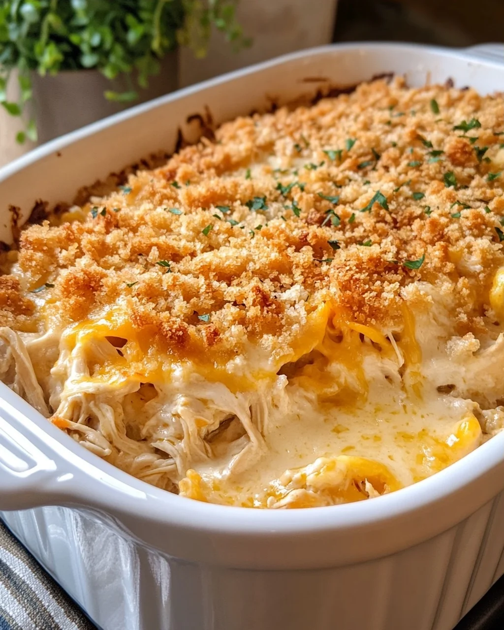Crockpot Million Dollar Chicken Casserole