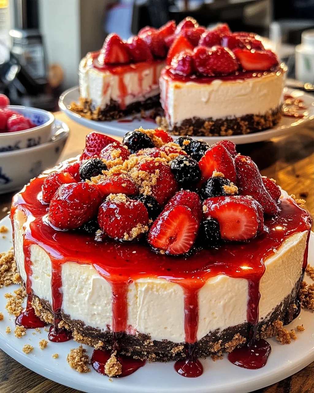 Four Cheesecake Variations