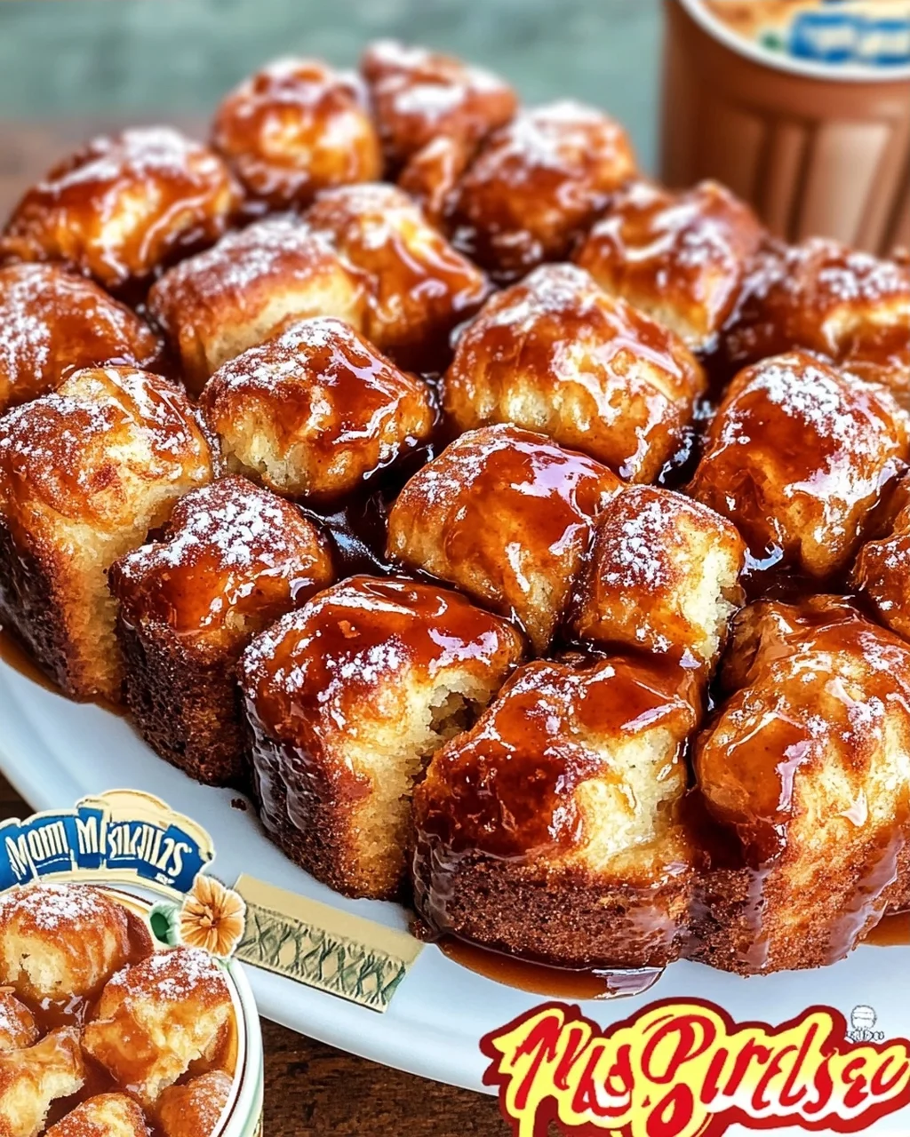 Four Coy Monkey Breads