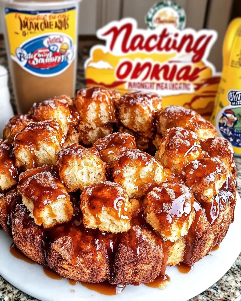 Four Coy Monkey Breads