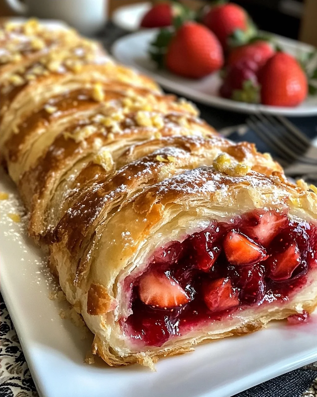 Four Fruit Dessert Rolls