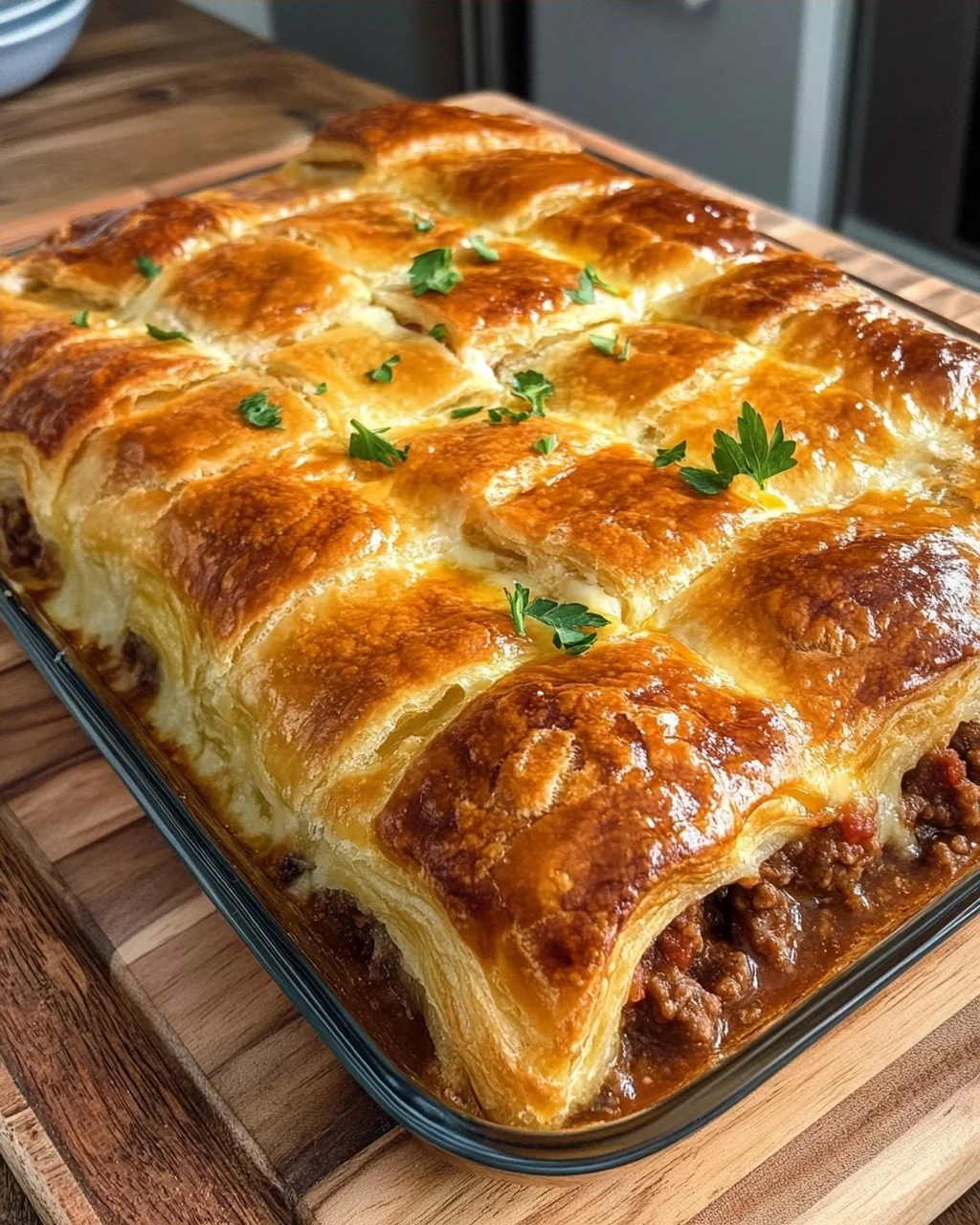 Golden Puff Pastry Casserole
