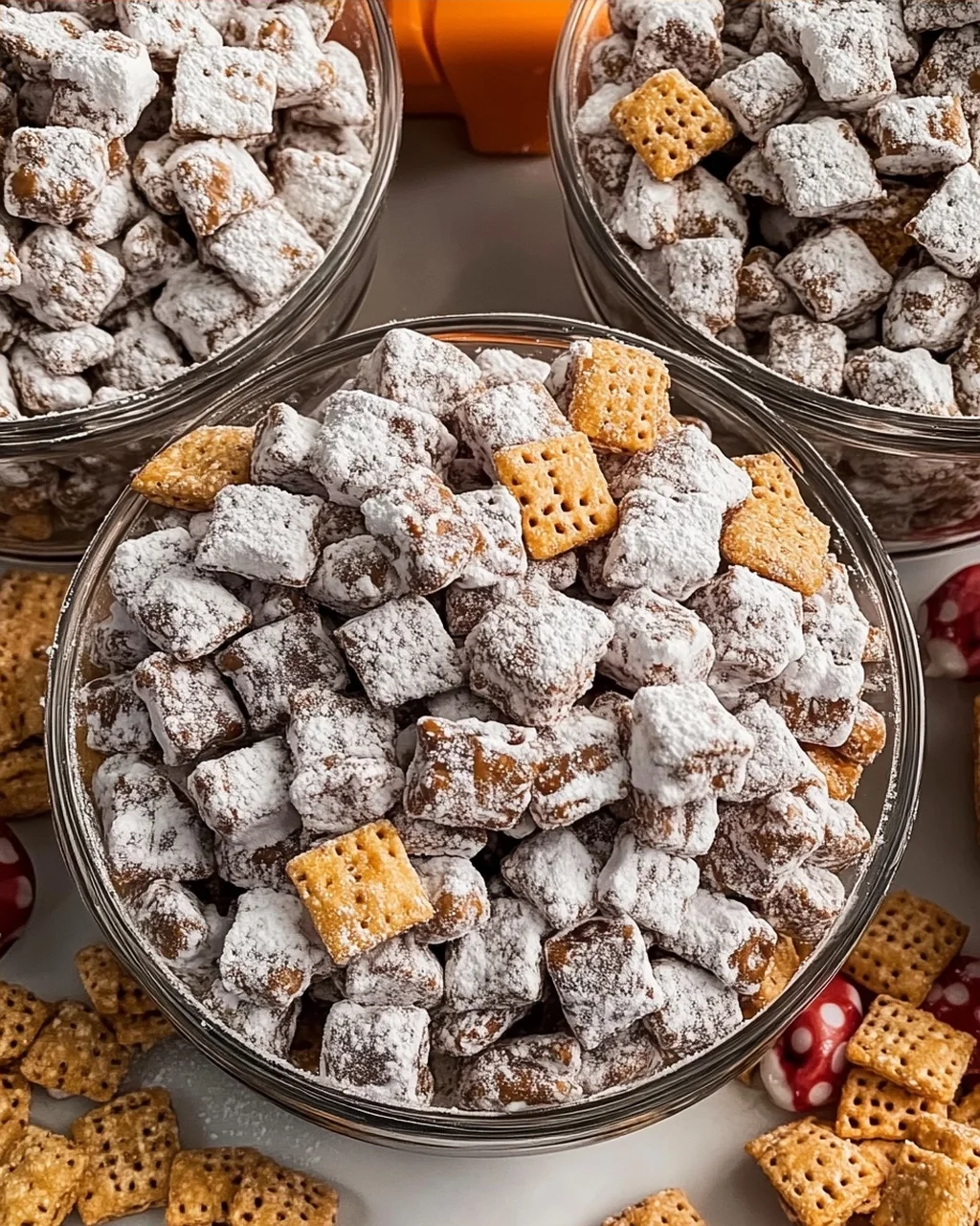 Halloween Puppy Chow Variations