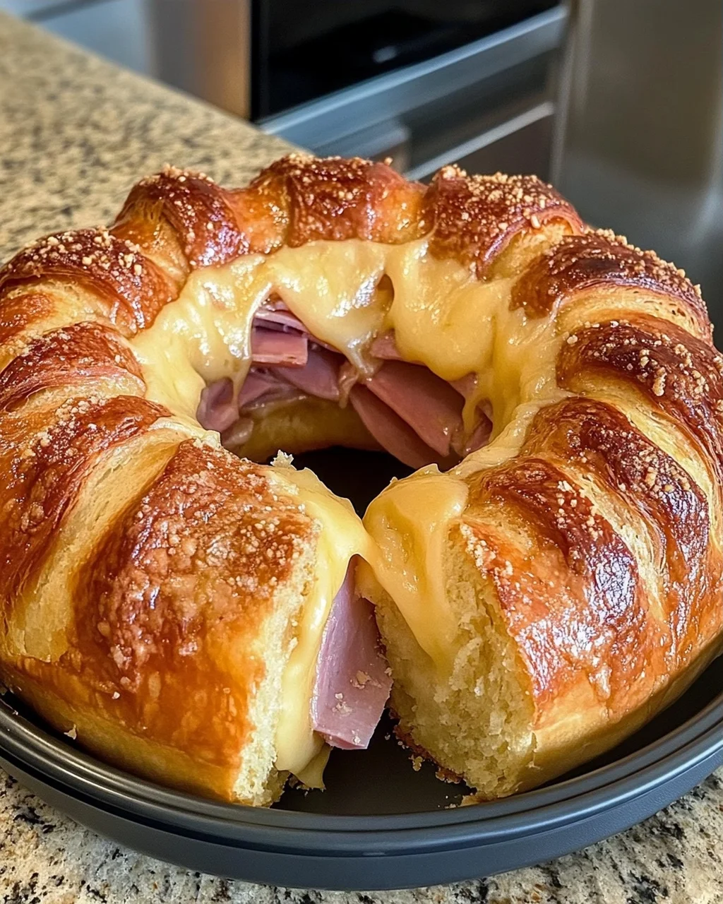 Ham and Cheese Bundt Ring