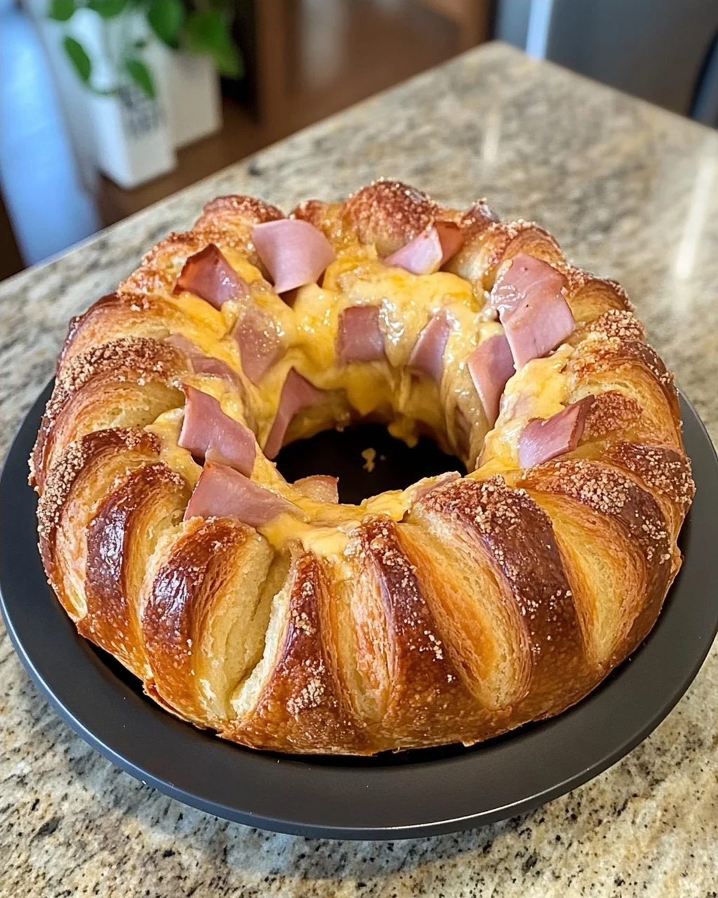 Ham and Cheese Bundt Ring