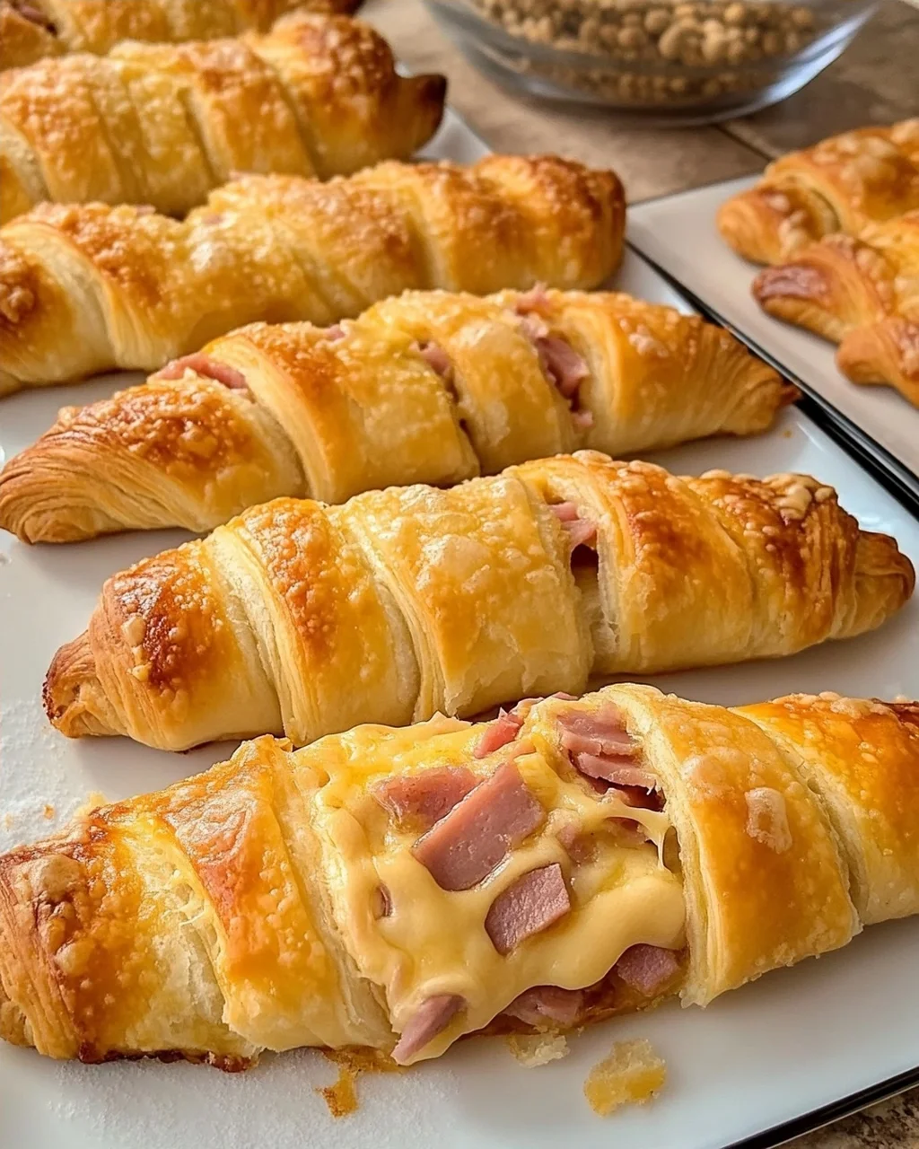Ham and Cheese Crescent Rolls
