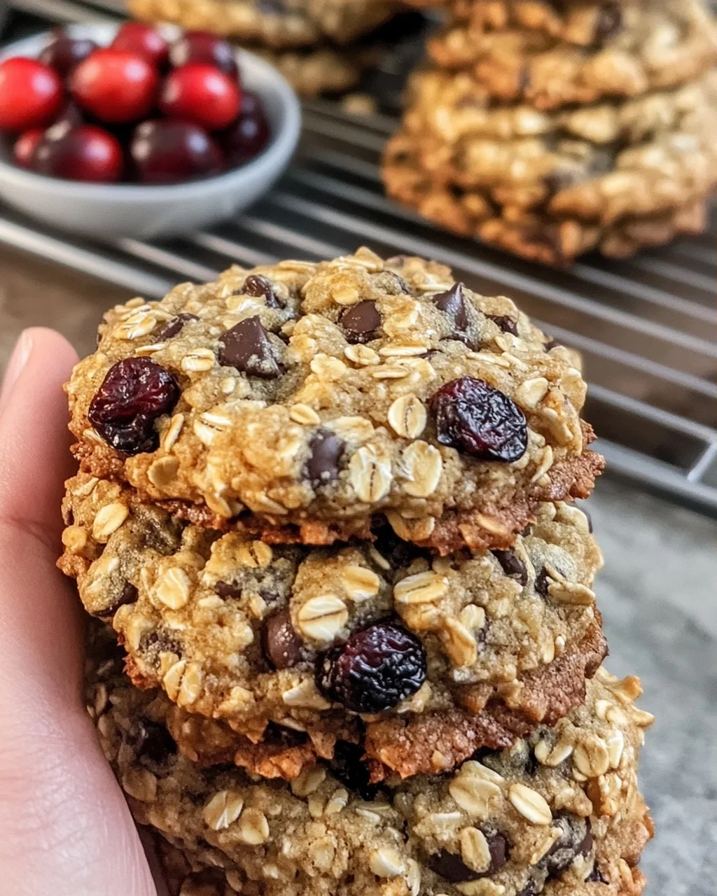 Healthy Oatmeal Cookies