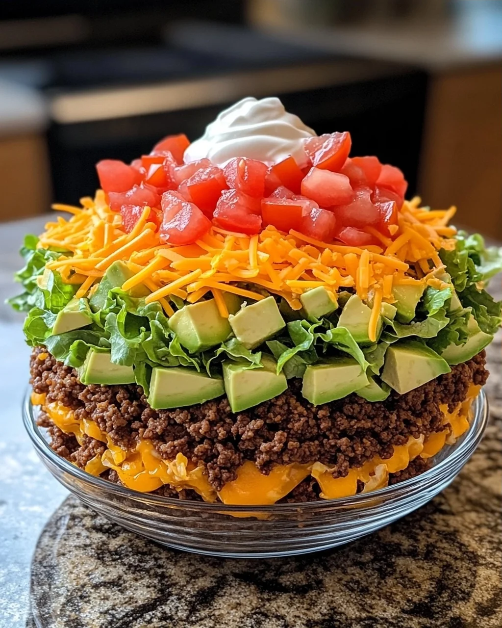 Layered Taco Salad